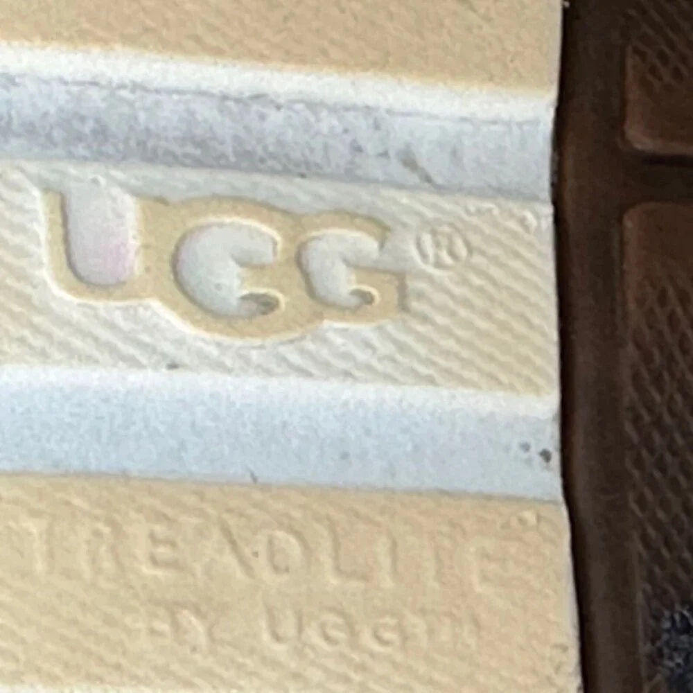 UGG For Mens Trigo Trainer 1017310 Black Soft Suede Shoes Sneakers‎ Size 9